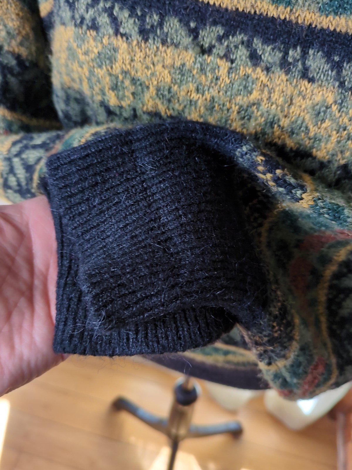 VTG 80s/ 90s Limited Express International Women’s S, Fairisle Knit Sweater