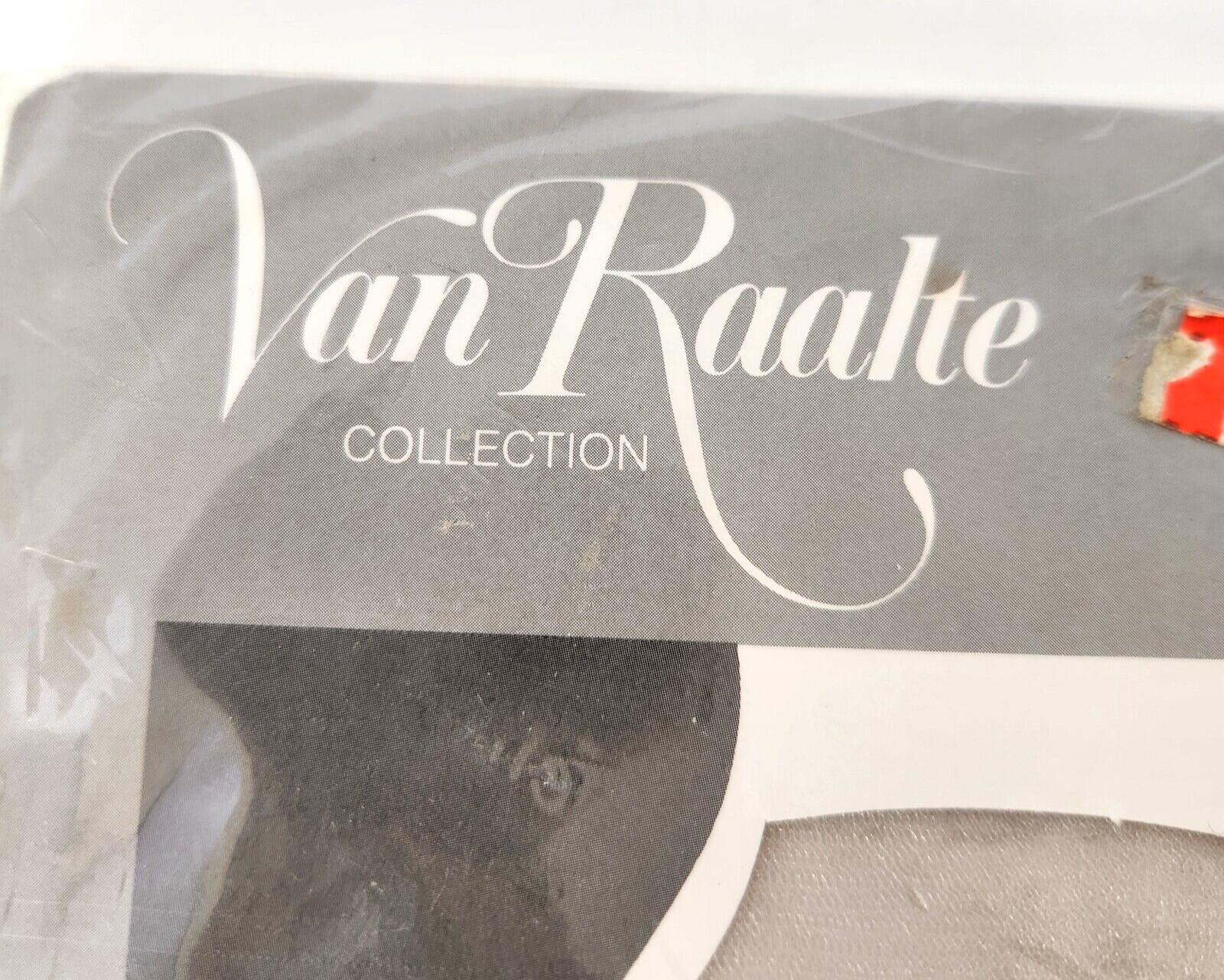 Van Raalte Stardust Panty Hose Platinum Size C Sheer to Waist Sandalfoot READ!