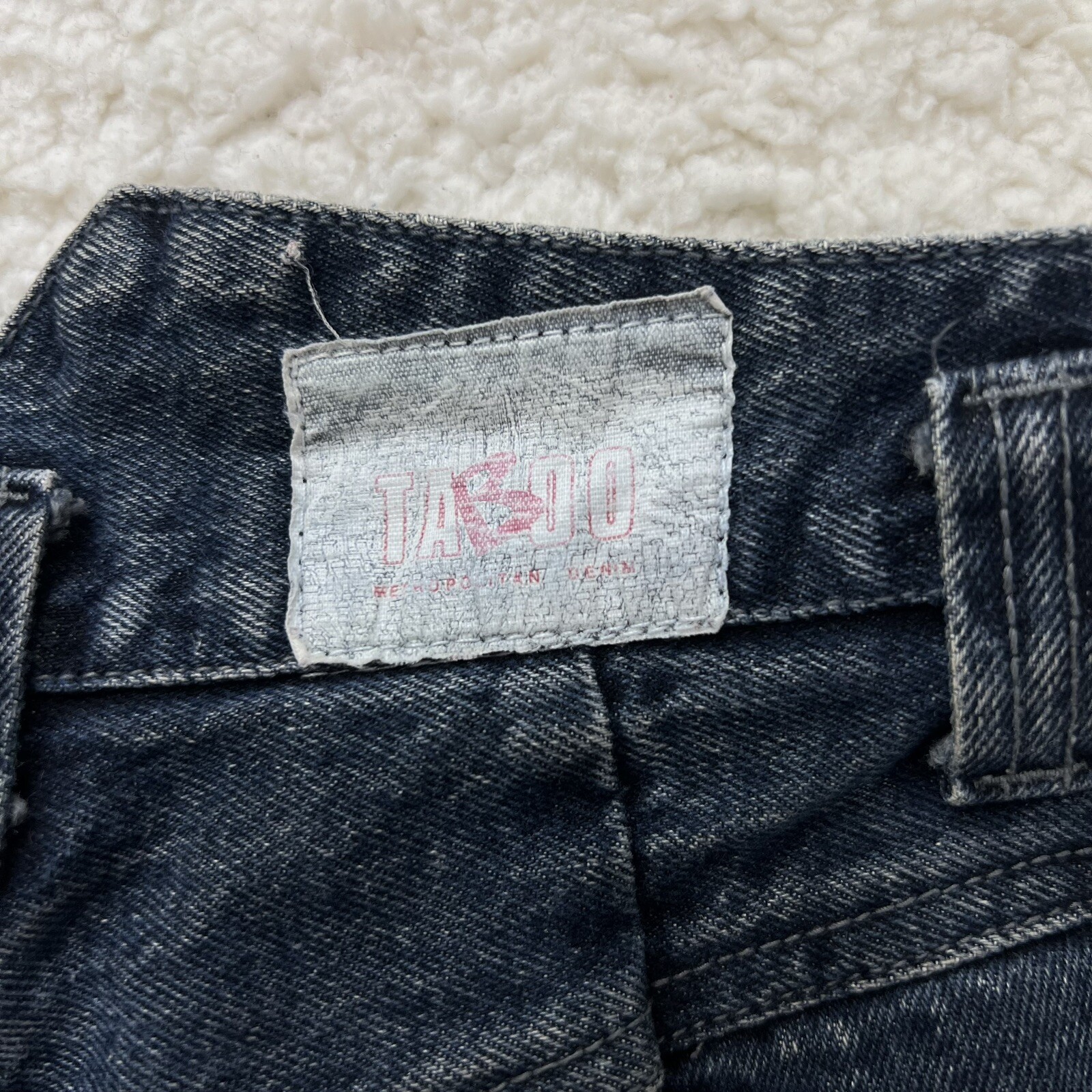 Vintage Taboo High Waisted High-Rise Tapered Leg Denim Mom Jeans Size 7/8