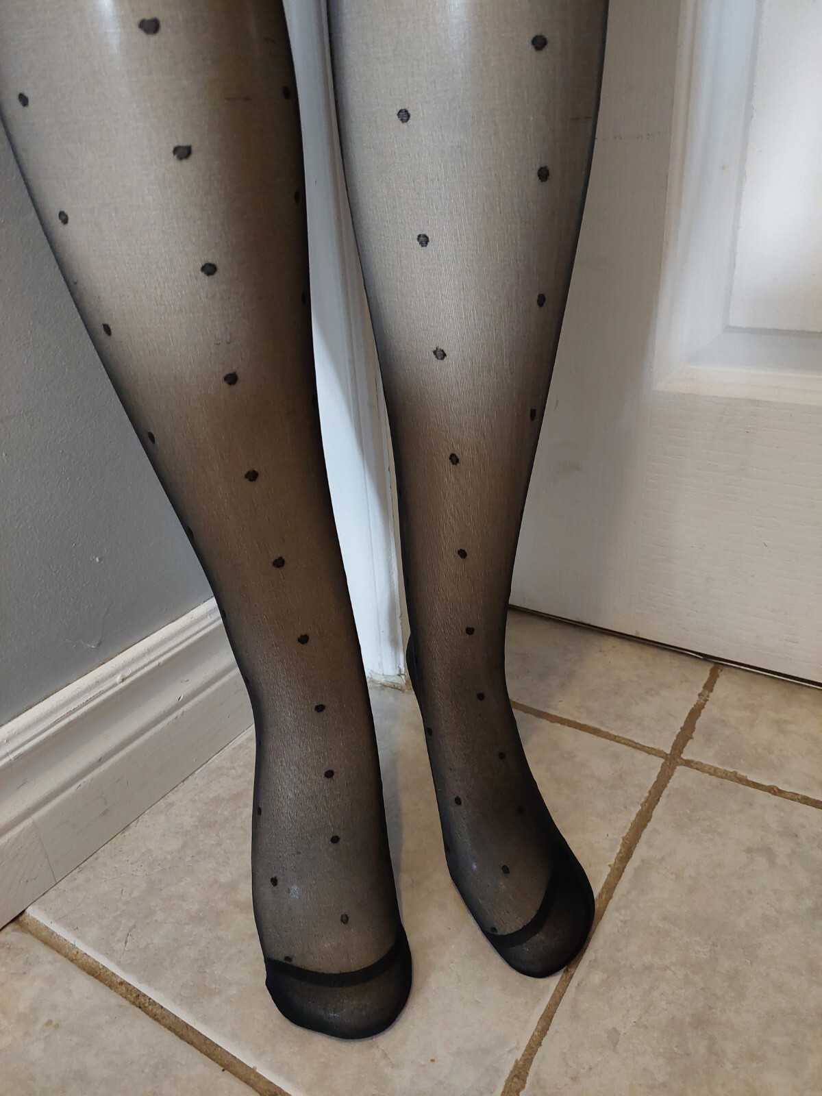 Vintage Pantyhose Try Penningtons Desing 1 pairs 15$ Color Black One Size