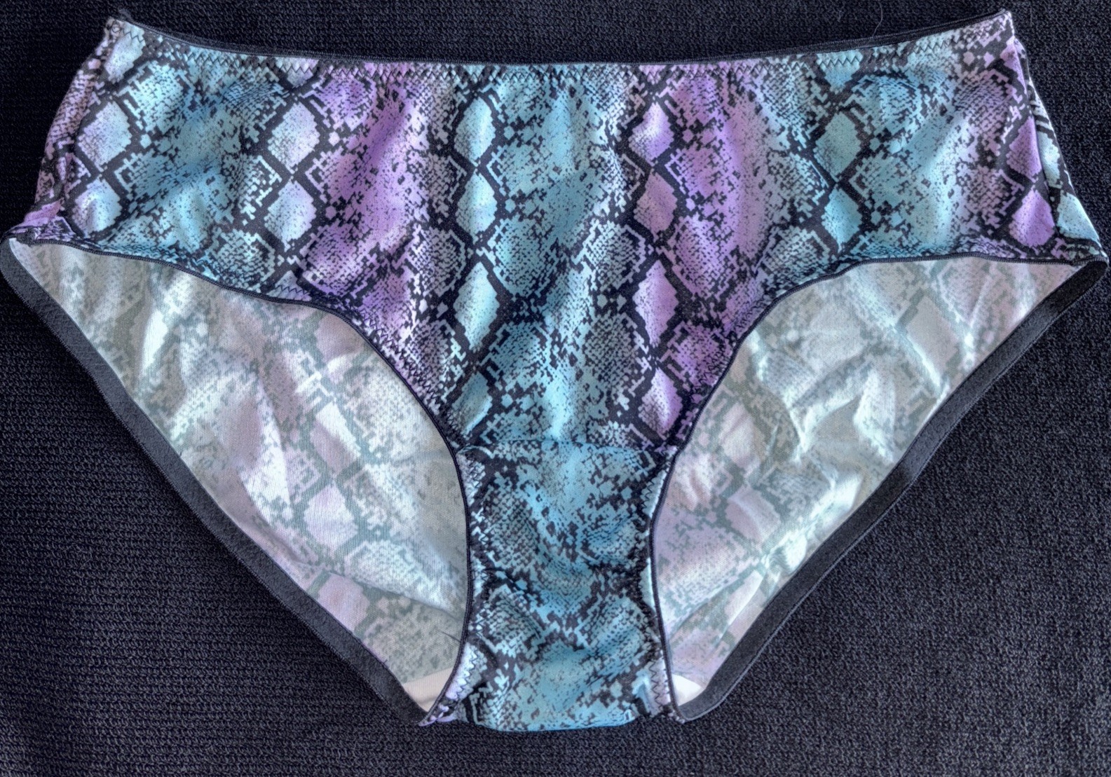 St. Eve Y2K Vintage L Bikini Panty Underwear Hipster Colorful Animal Early 2000’