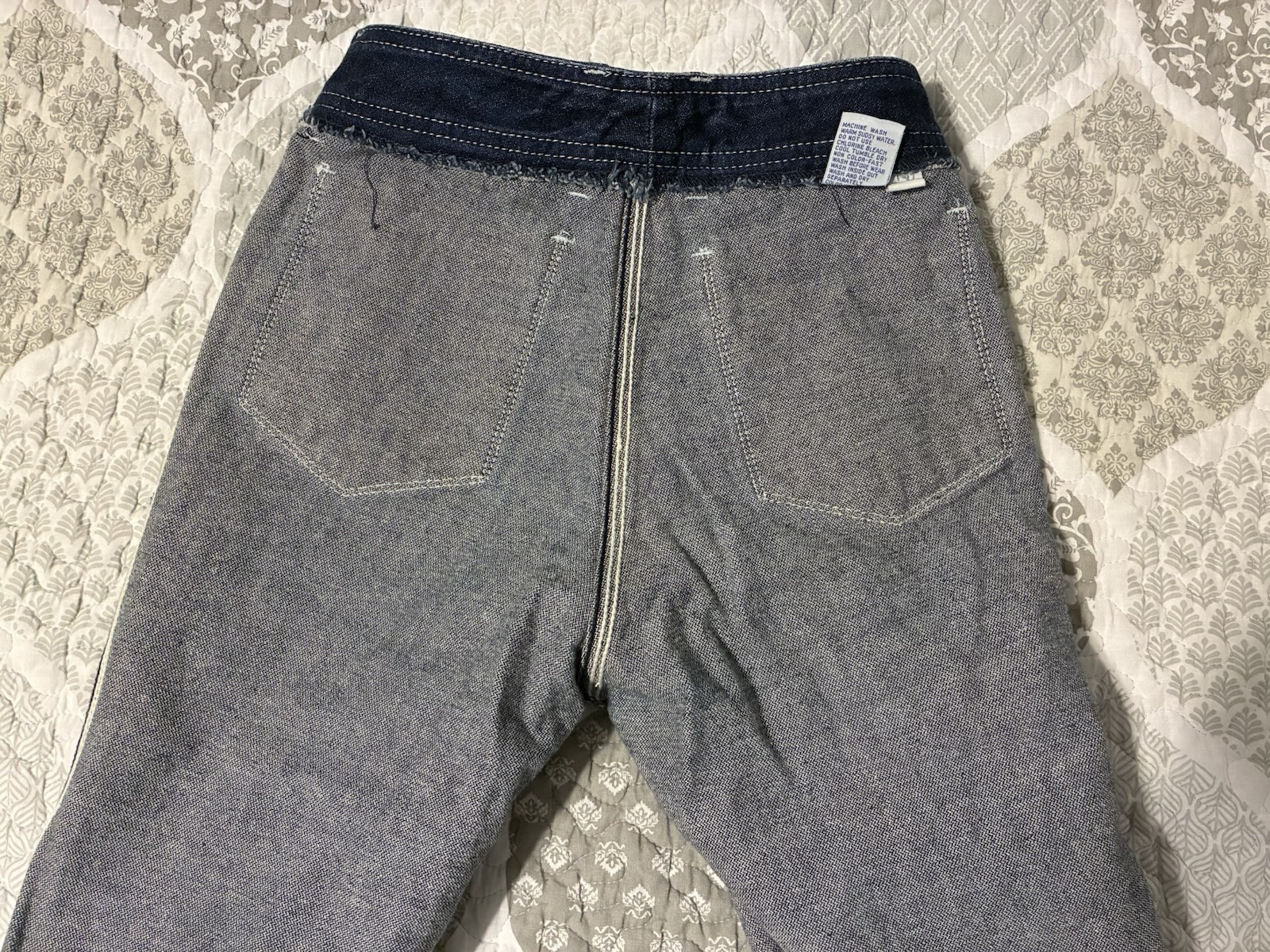 Vintage Jordache Dark Wash Jeans W/Horse Head Logo White Stitch Women’s Size 27