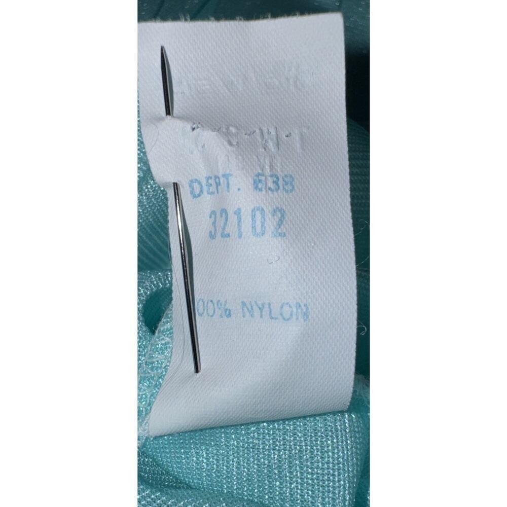 Vintage Sears Sheer Blue Nightgown One Size Cottagecore Grannycore