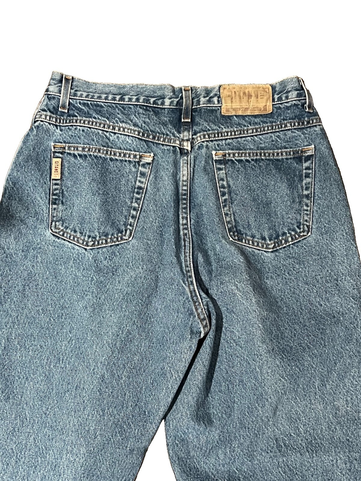 VINTAGE GITANO STONEWASHED MOM DENIM JEAN SZ 18