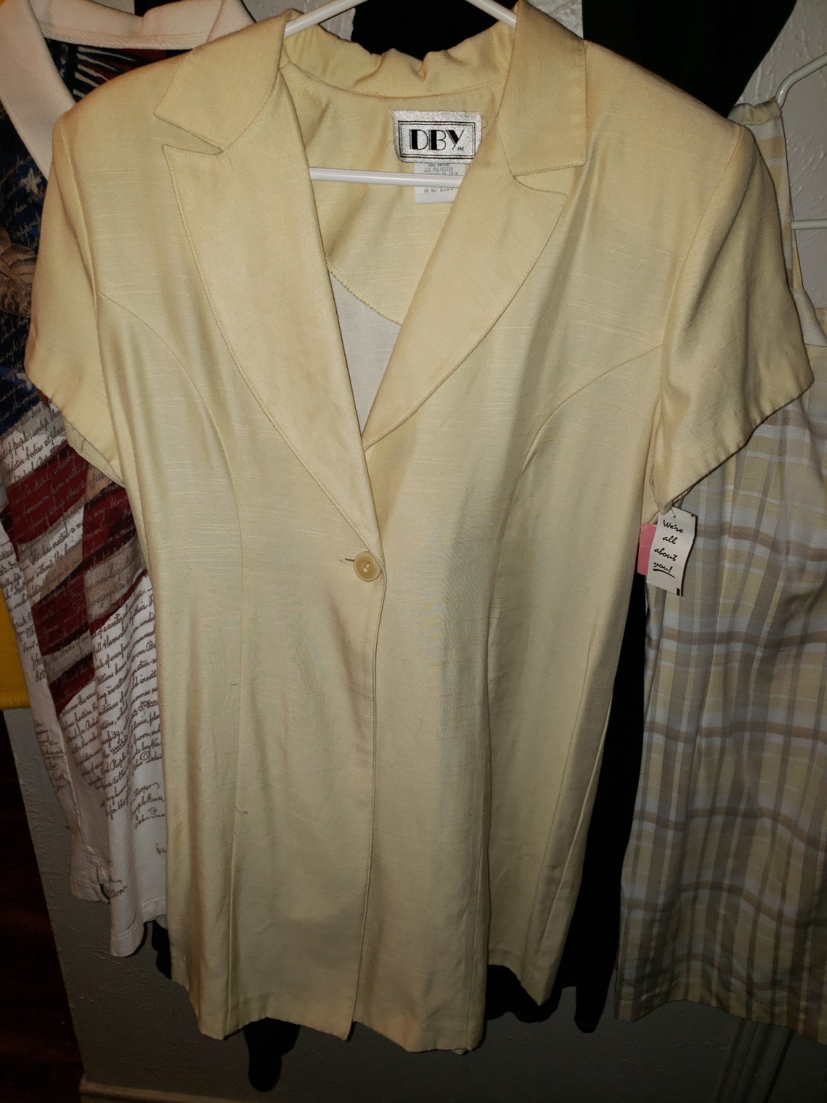 DBY Vintage Dress &Jacket Tags On Never Worn SIZE 11