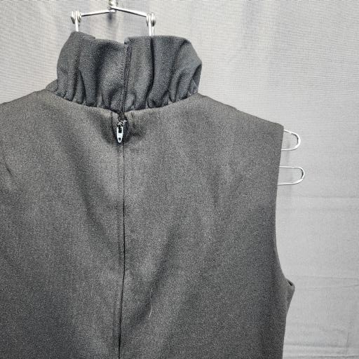 VTG International Ladies Garment Workers Union Dress Black Short Ruffle Size ?