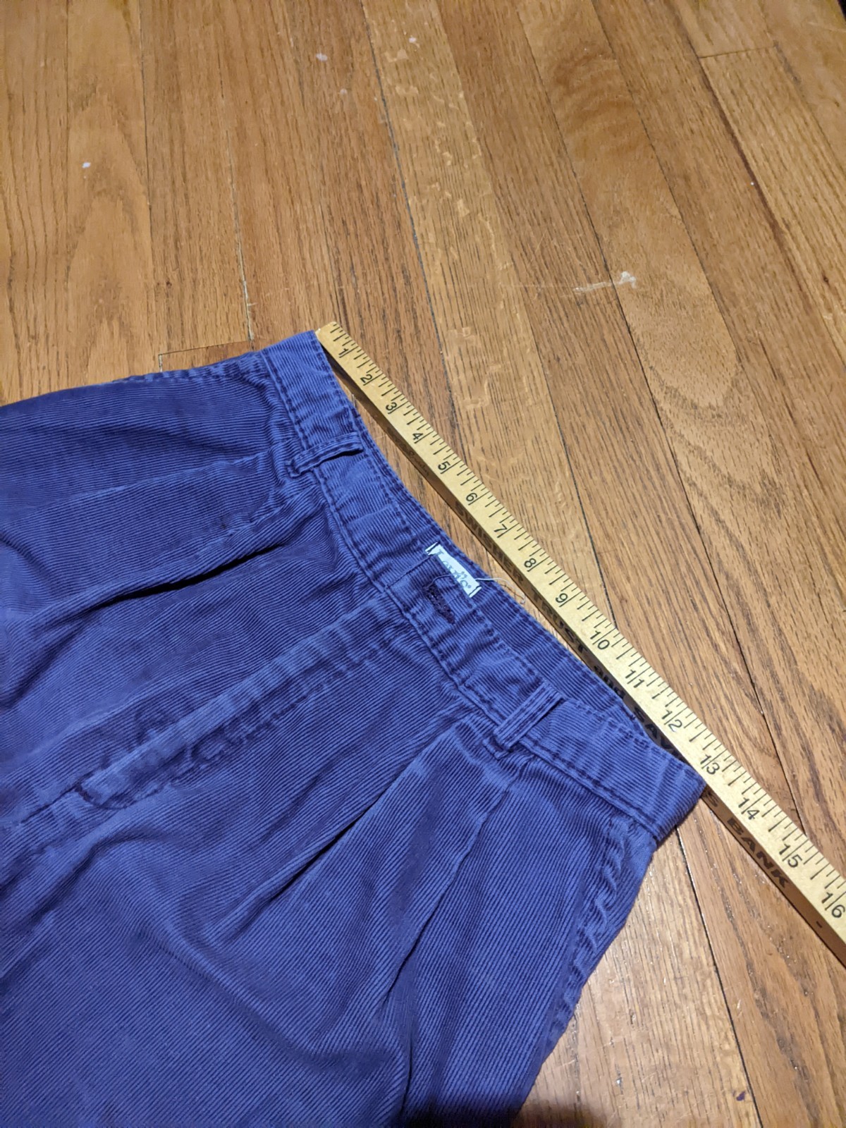 Vintage 80s Levis Faded Purple Corduroy Women’s Pants sz 12 Pre Owned