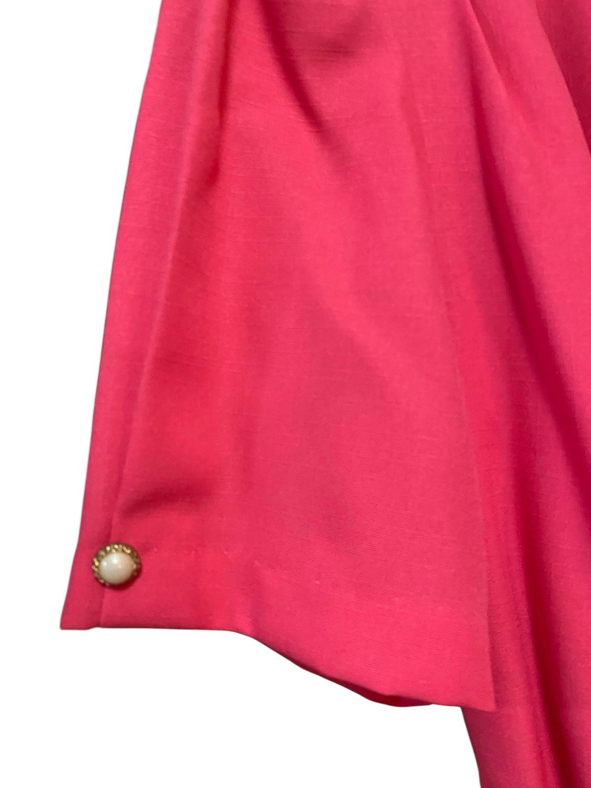 Women’s Vtg NOS 70s 80s California Looks Pink Dress Sz 16P New! USA