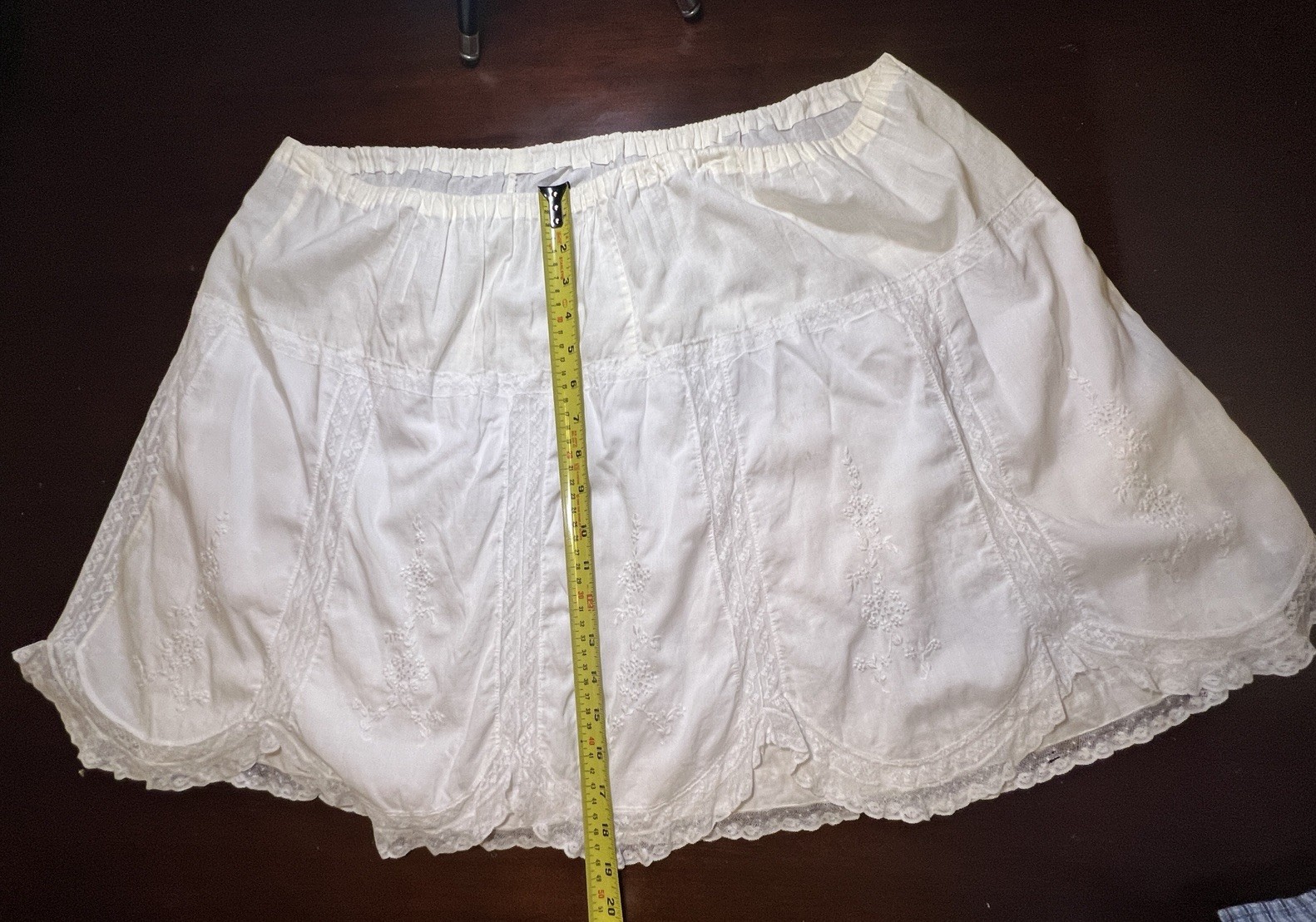Vintage Antique Lot Of 3 Half Slips (2) & Full Slip (1) – White Cotton & Lace