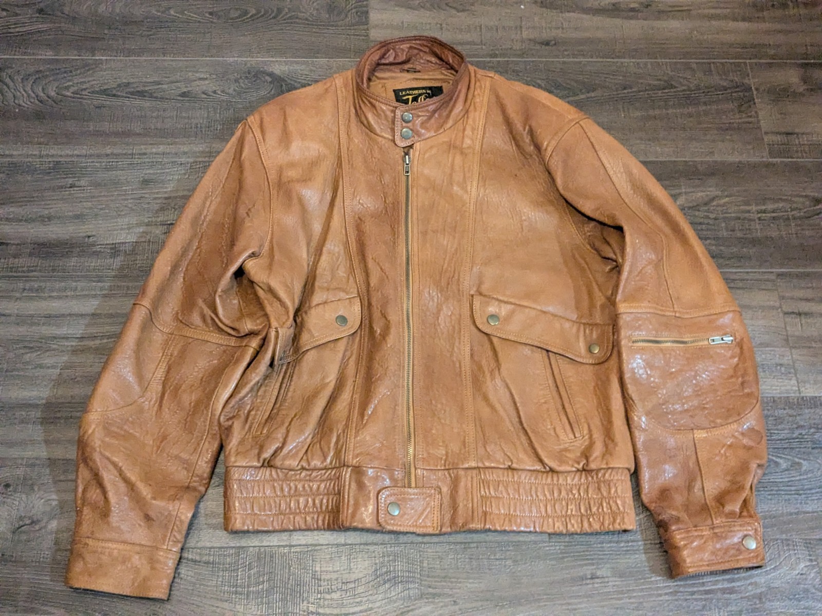 Vintage Leathers by Jeffery Men’s Jacket Size 44
