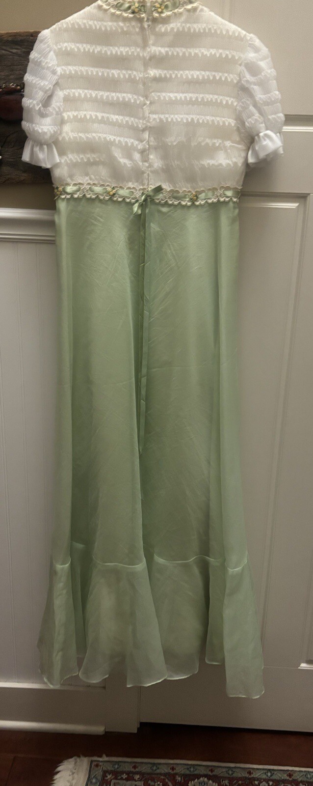International Ladies Garment Workers Union Green Long Dress Size M/L