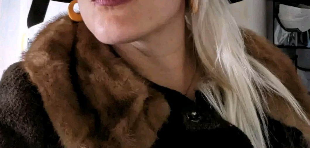 Joseph Horne Vintage Wool And Fur Collar Coat