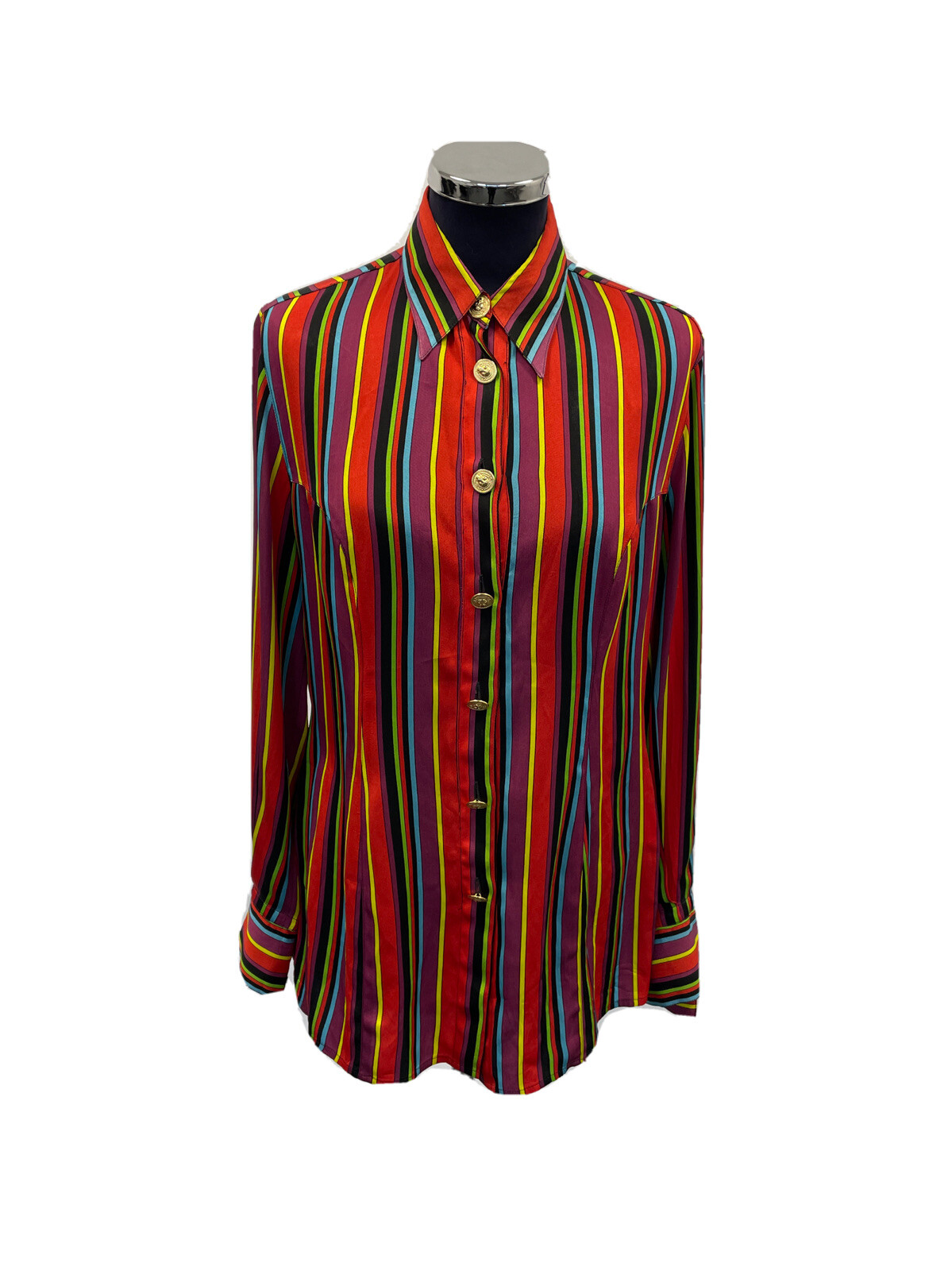 VERSUS GIANI VERSACE WOMEN’S SHIRT SHIRT VINTAGE JH487