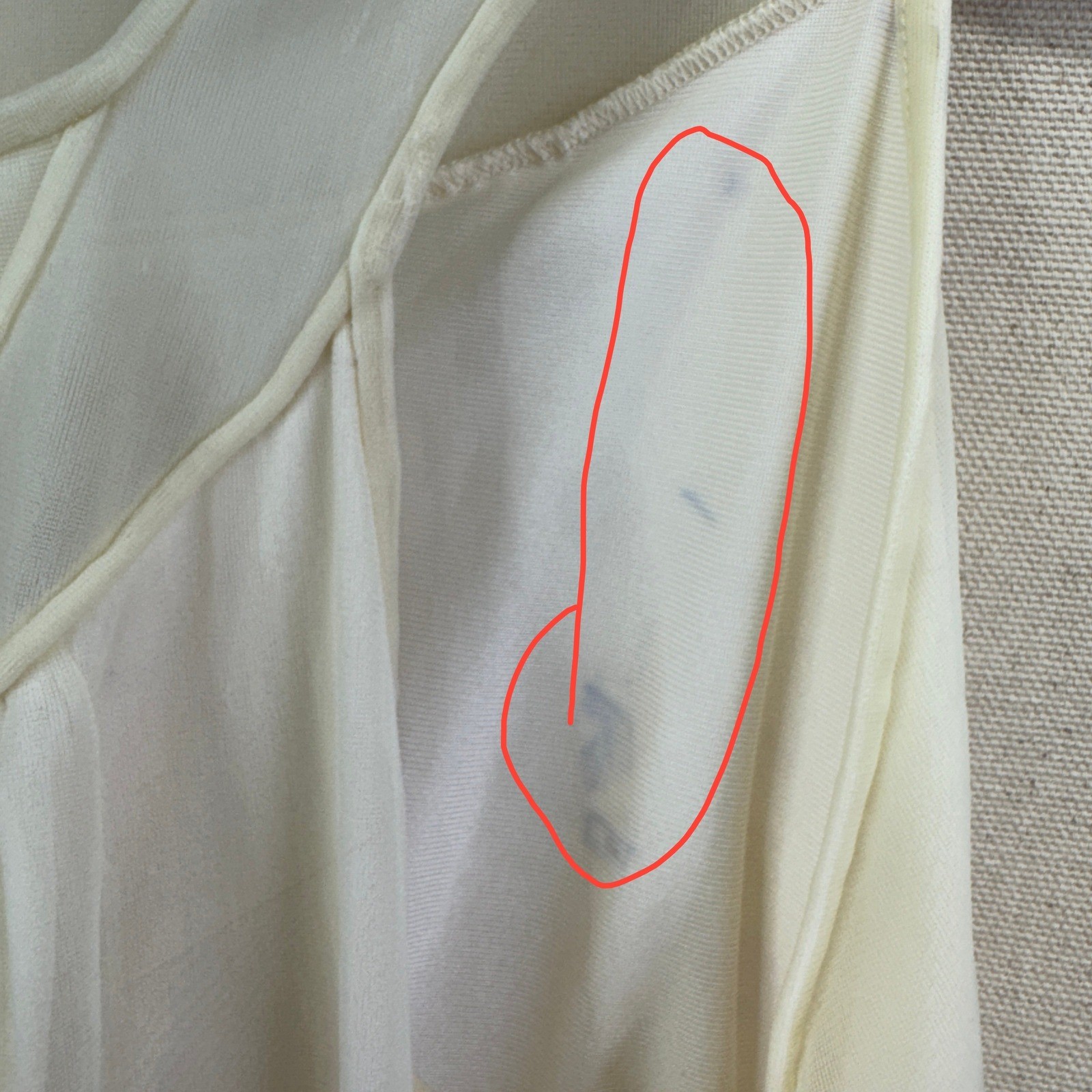 Vintage Sheer Embroidered Babydoll Nightgown Cream Cottagecore Coquette Lingerie