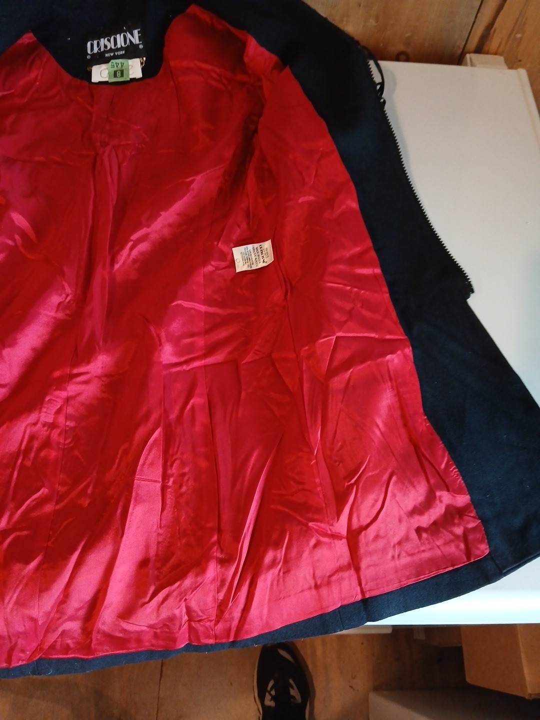 Vintage 80s Criscione Jackets Womens Zebra