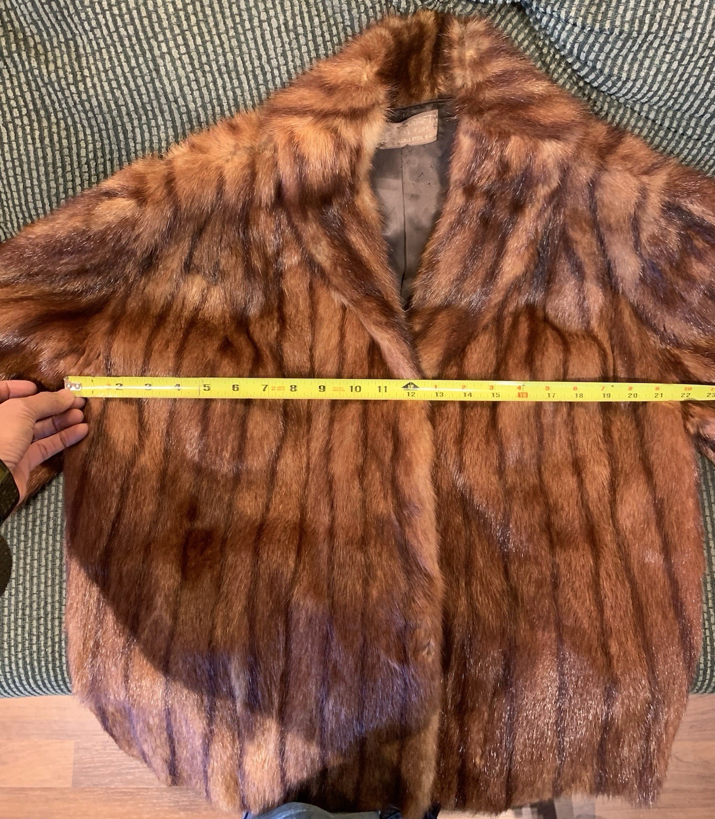 ❤BEAUTIFUL VINTAGE BROWN MINK FUR COAT JACKET