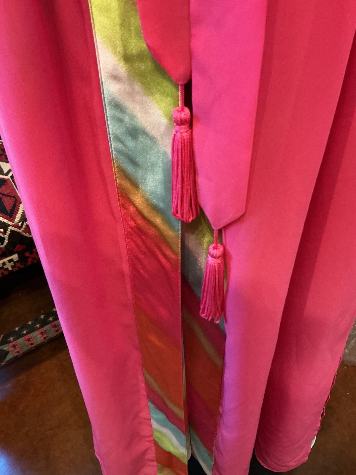 Vtg 2pc. Set Valerie Stevens Nightgown & robe GOLDEN GIRLS
