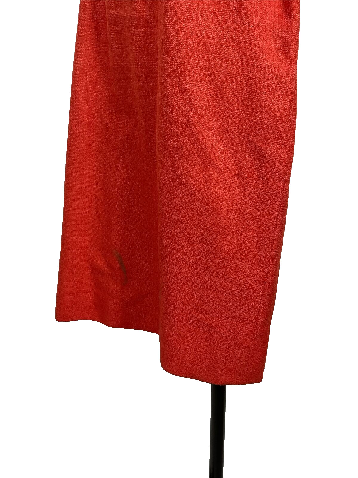 Henry Lee Dress Suit Sz 8 Petite, Coral Orange, made in USA, vintage 90’s Belted