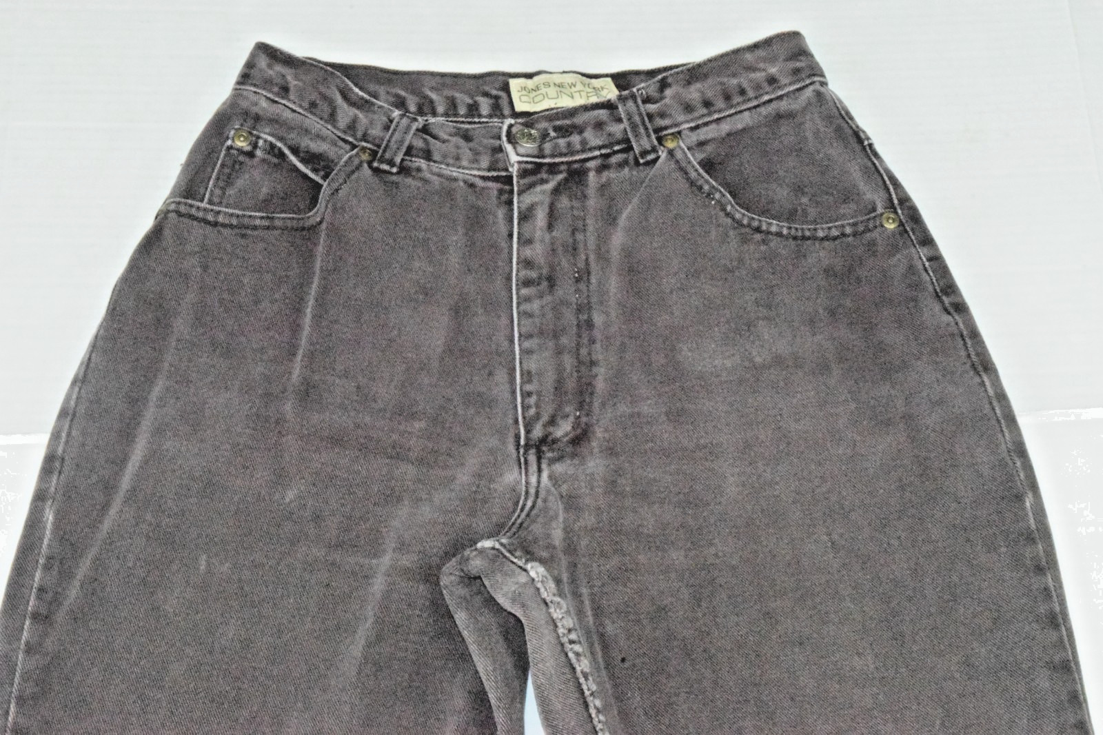 Vintage Jeans Jones New York Country Size 8 80s Cocoa Brown Made USA