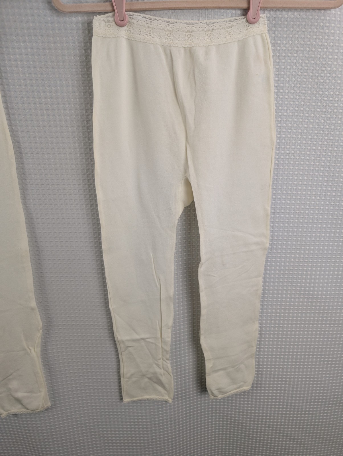 Vtg TWO pr. Jolie Grande Womans Long Johns Long Underwear Size 5-7 NWOT USA Made