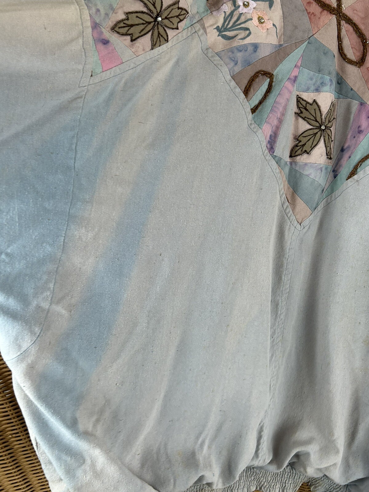 Lim’s distressed vintage jacket