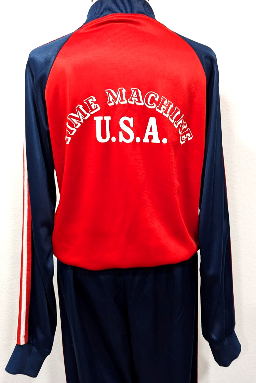 Vtg 80s BONNIE SPORTSWEAR California Track suit Jacket & Pant USA MADE Size M *