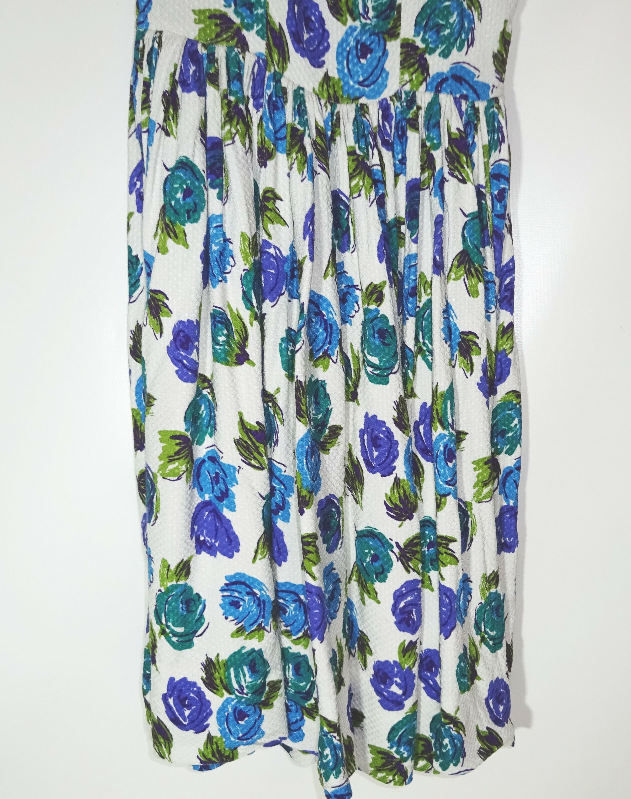 Vintage Dress GDR Handmade Vintage 1960s Fasion Summer Dress Floral