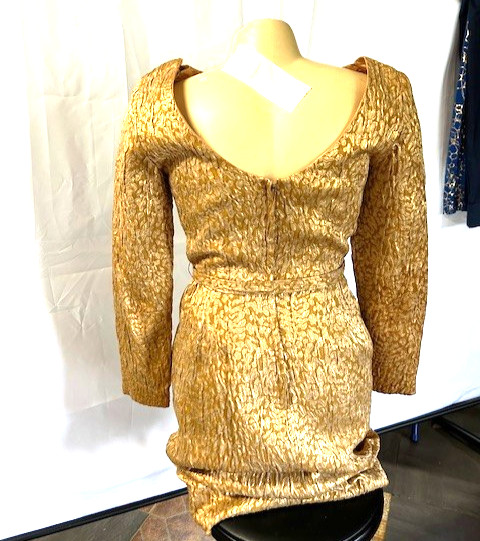 Lee Richard Fashion Vintage Brocade Cocktail Dress