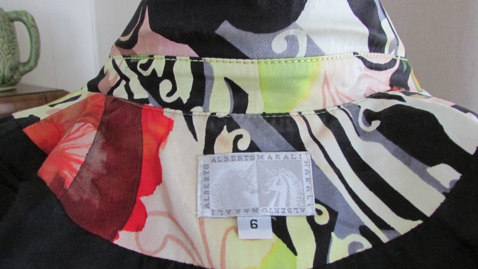 Vintage Y2K ALBERTO MAKALI Jacket Multi Color 6- RARE
