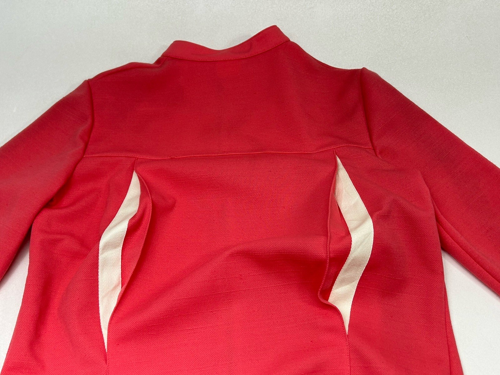 Vtg Rare 70-80s Catalina Two-Piece Pink Suit Full Zip Top Size 8 Pants Size 10