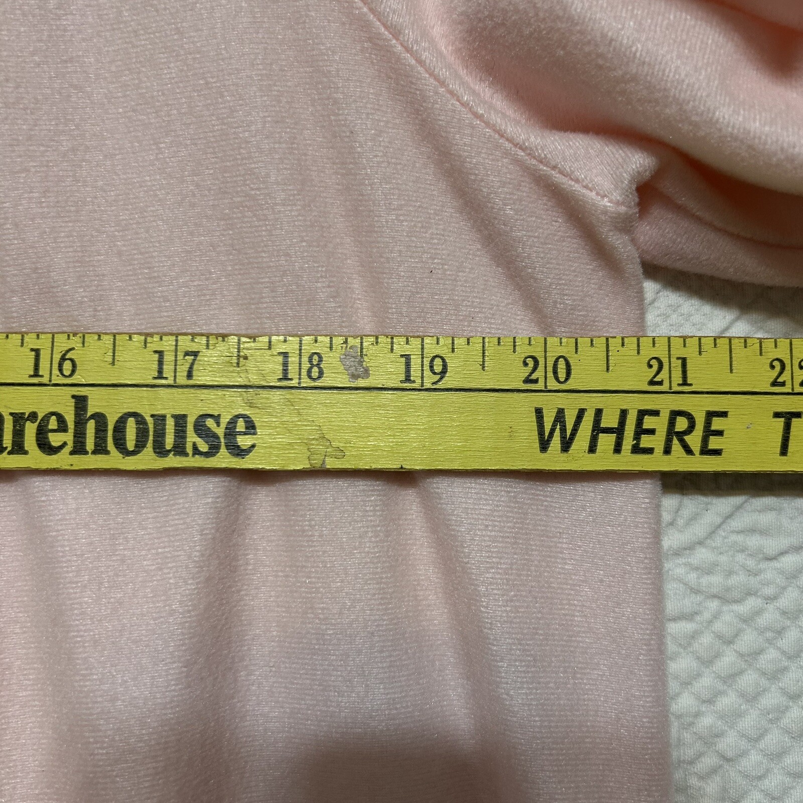 Vintage It’s A Charm Robe Women L Pink Embroidered Zip-Up Dressing Gown