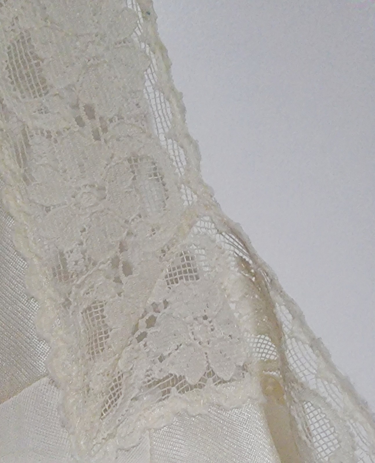 Early 1960s Vanity Fair Ivory Nylon Slip | DuPont Antron | Made in USA | Vintage