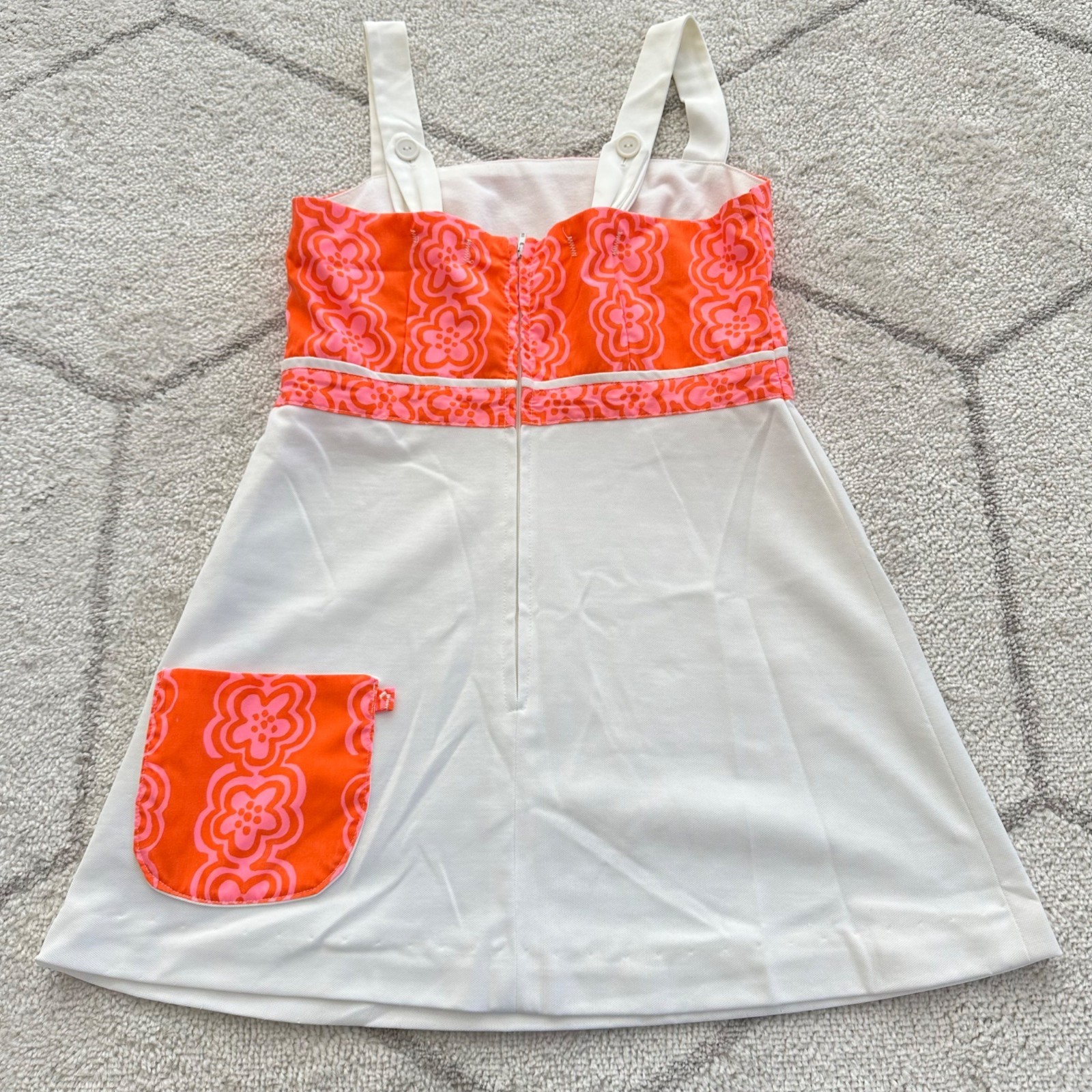 Vintage 60s Handmade Tennis Dress – Preppy Sundress Style, Tenniscore Chic