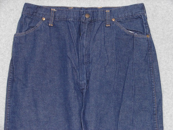 SB17413 VINTAGE 1970s **WRANGLER** RELAXED FIT WOMENS JEANS sz20 SLIM DARK BLUE
