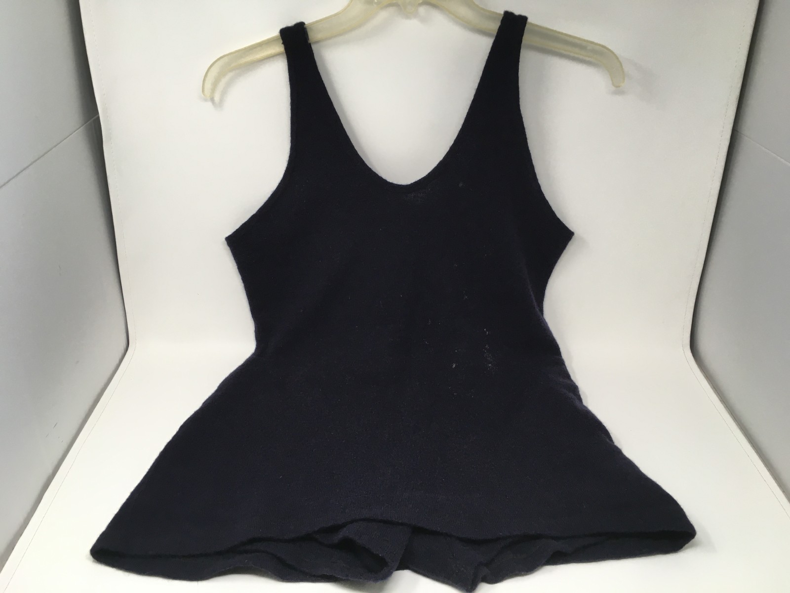 Vintage Women’s Wool Bathing Suit Swimsuit 'Knit-To-Fit’ Dark Navy Blue 1920s?