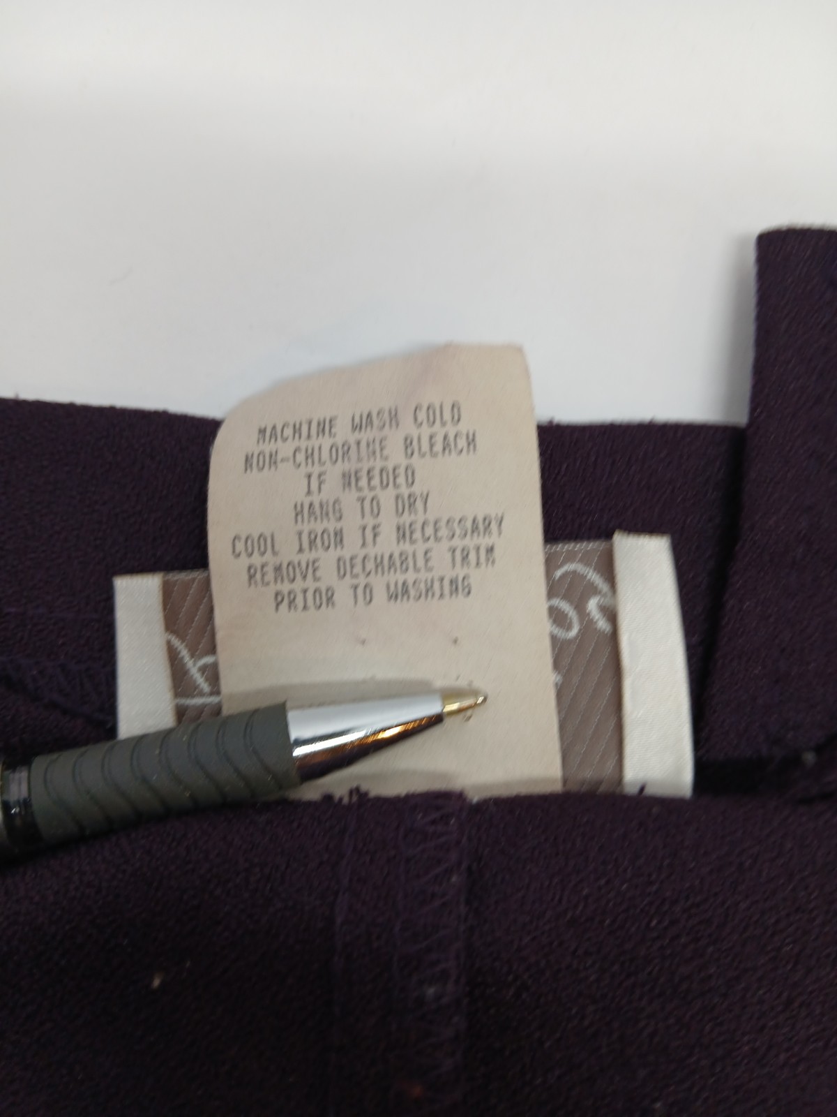 Pride Joy Dress Size 16 PurplePull Over Round Neck Sleeveless VTG Dress