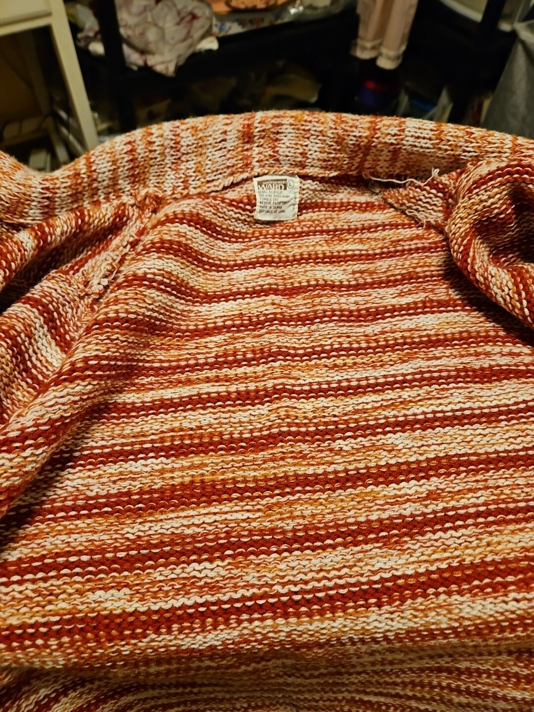 Women’s Vintage 1970s? Montgomery Ward Cardigan Size Large EUC
