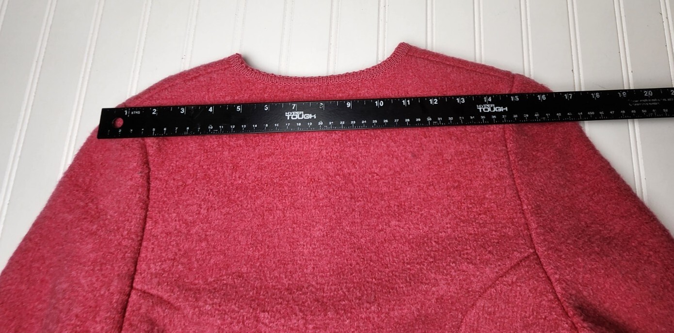 Vintage Pink Barbiecore Jacket Virgin Wool Cropped Blazer Hunter Sportswear