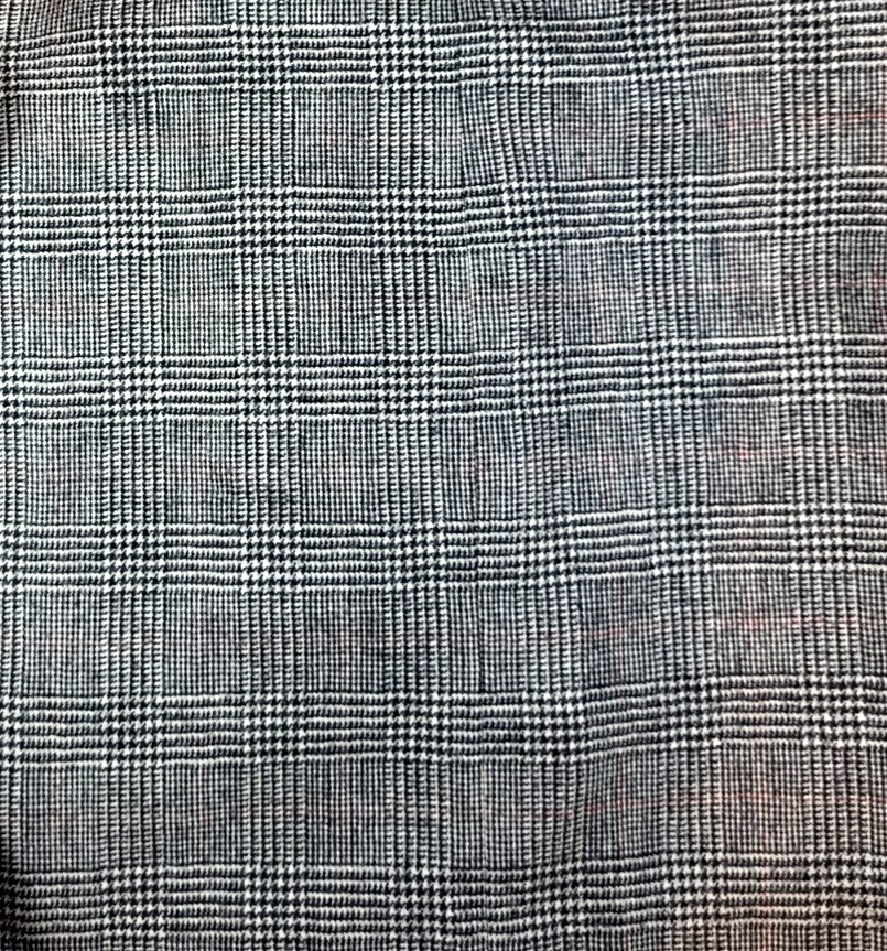 VTG SFAbulous Glen Plaid Cropped Offset Buttoned Blazer Pleated Skirt Set Sz 6/8