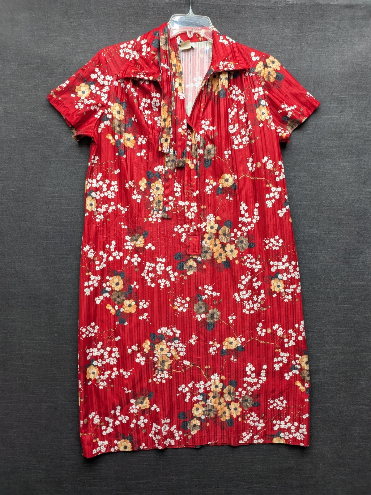 Vintage Floral Shift Dress Wearable by CB Polyester Grandma Dress Granny Core 20