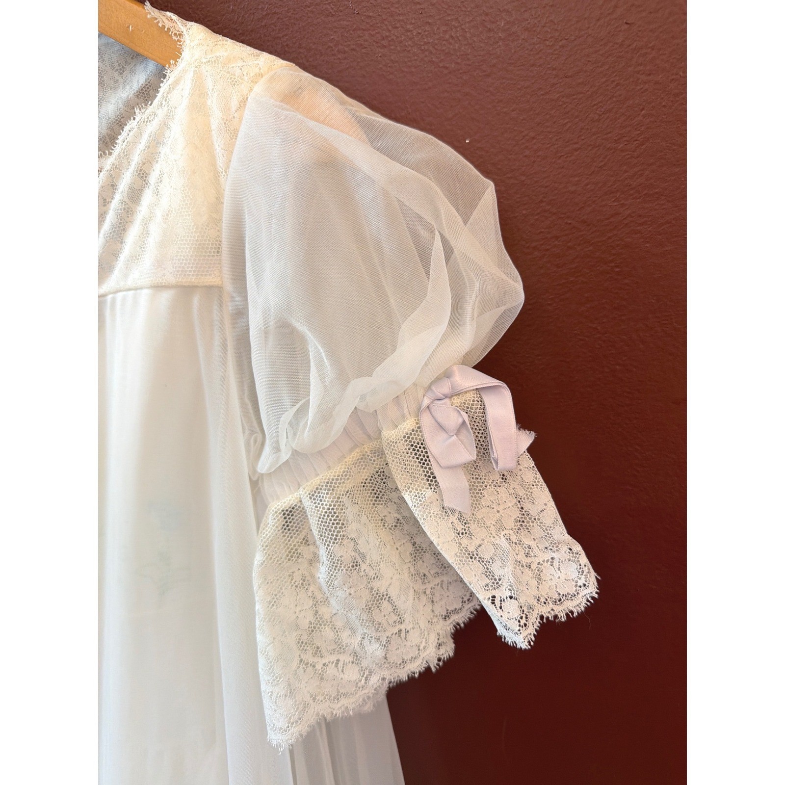 Vintage Miss Siren Peignoir Set Coquette Cottagecore Fairycore Garden Ehereal