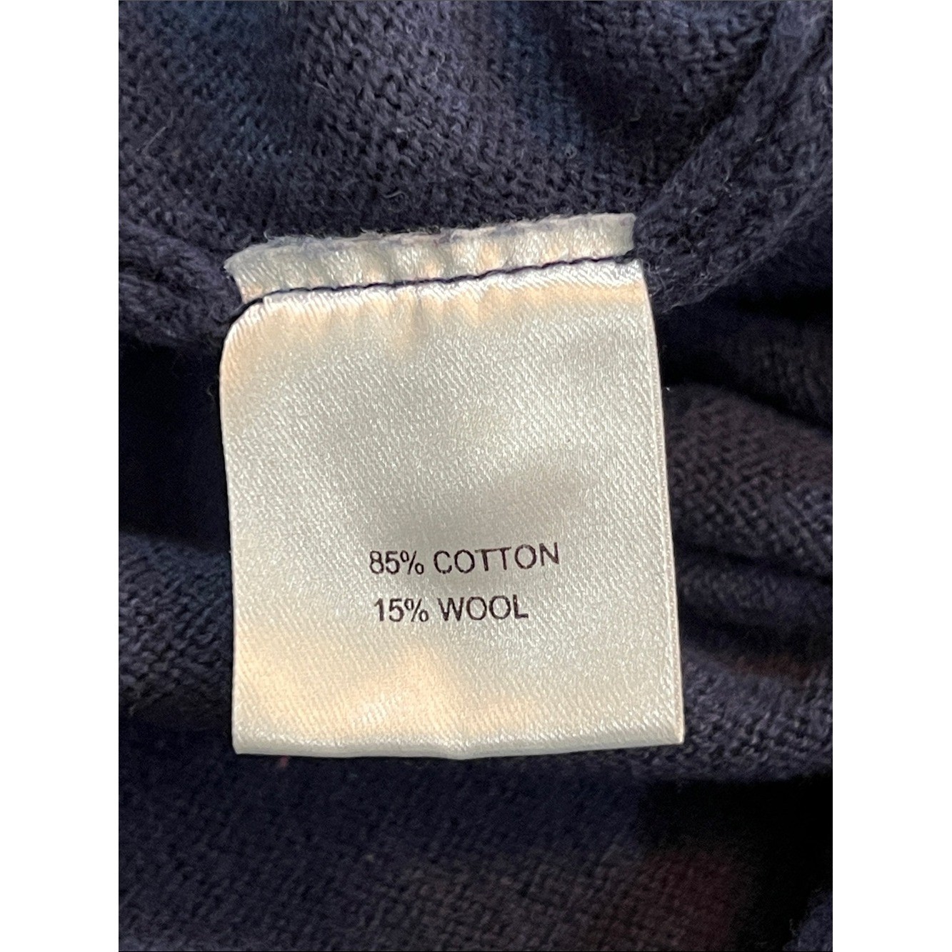 Anthro Moth Blue Oversized Wool Blend Ruffle Tunic Sweater S Boho Chic Lagenlook
