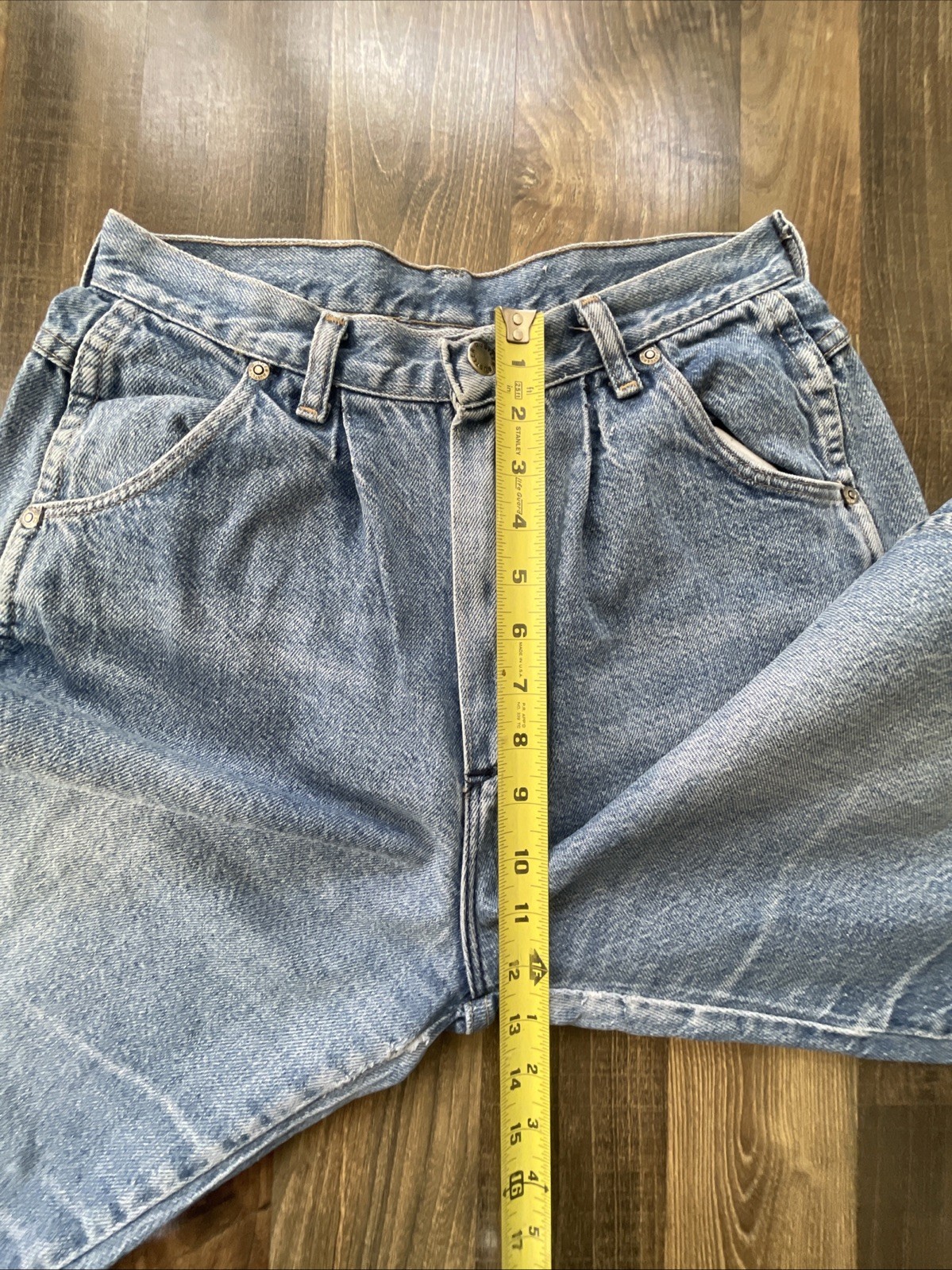 Rustler Wrangler Misses Jeans size 12 Made in USA Tapered W26 L28