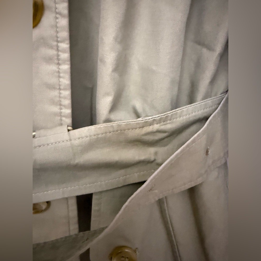 VTG 80’s Burberrys Trench Coat Full Removable Lining Nova Women’s 14 Extra Long