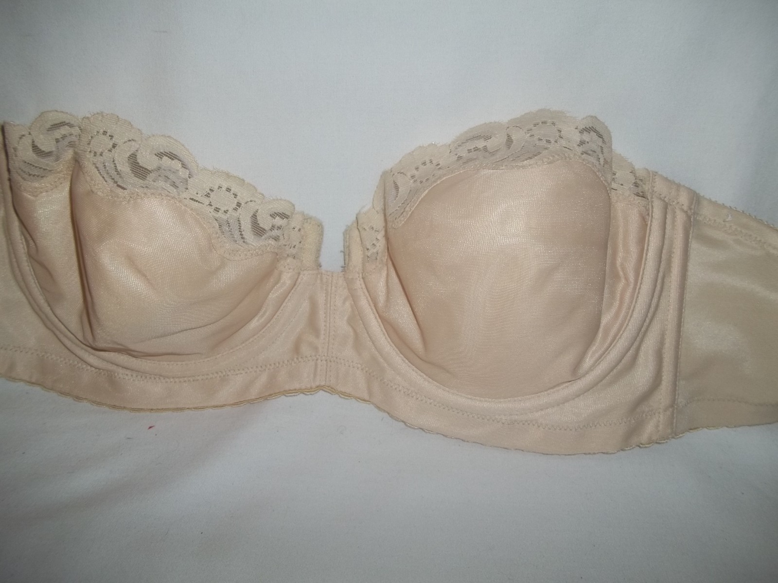 Vtg Gelmart Strapless Nude U/W Bra 36C 1970/80s #3032 Sissy Rockabilly Glam