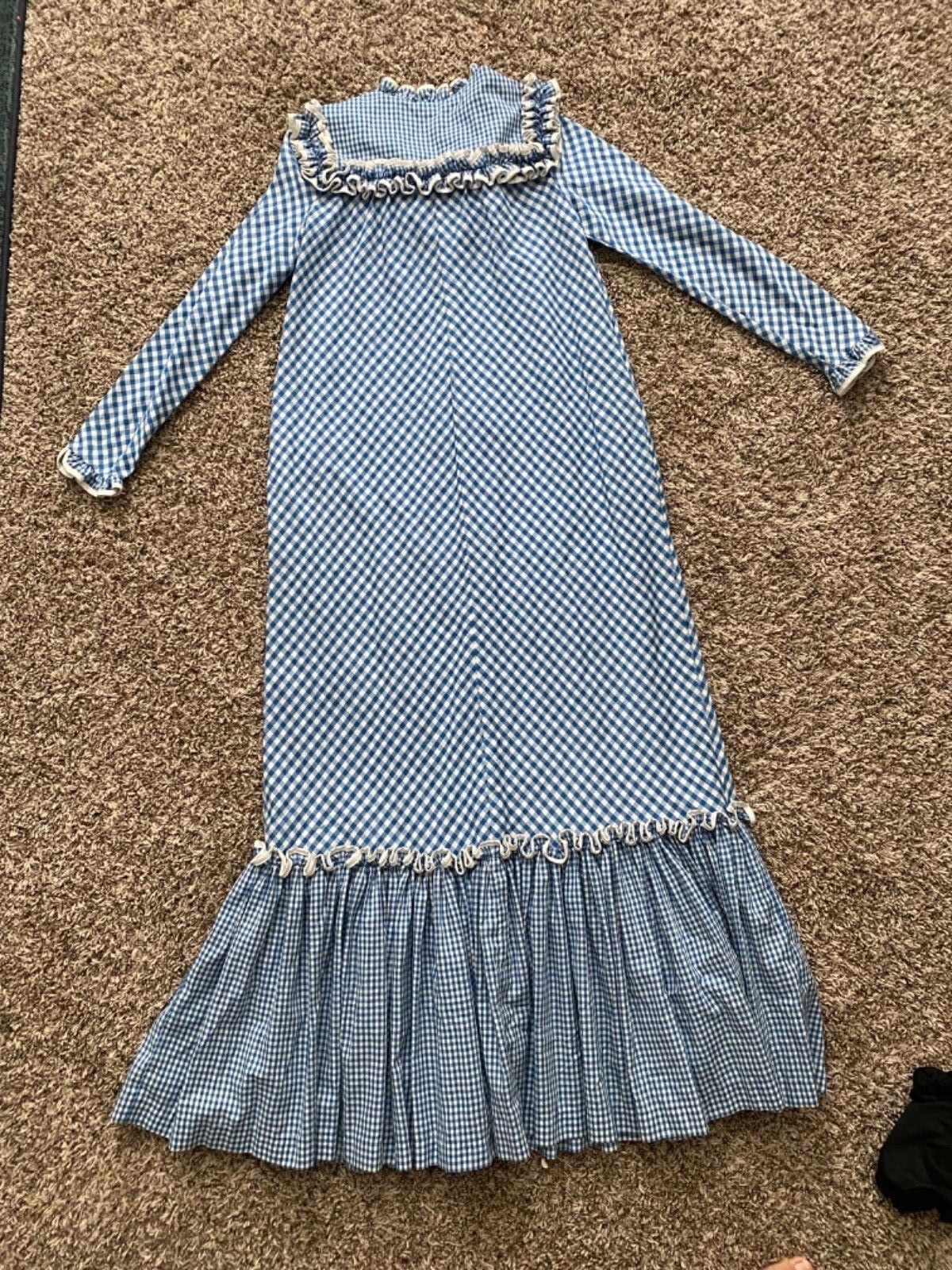 Prairie Dress / Gown (Lil red riding wolf) Costume Halloween Small