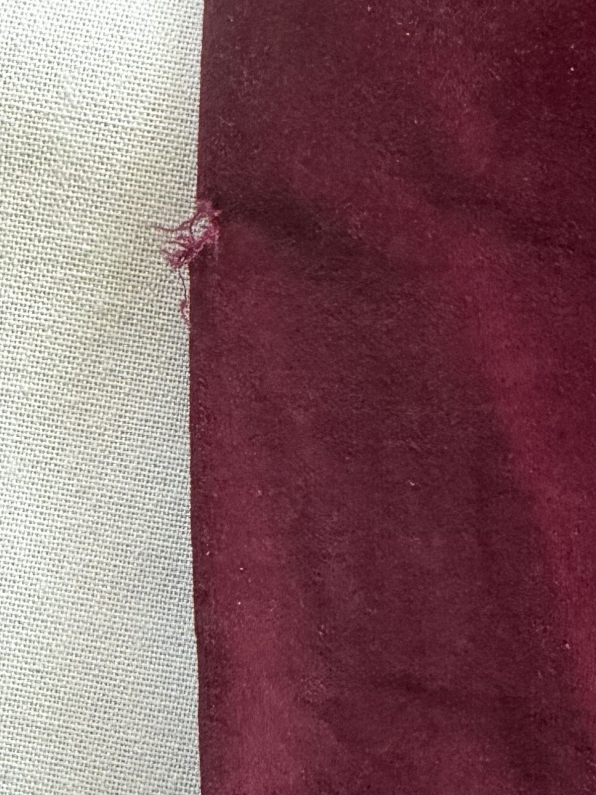 1970s VTG Levi’s For Me Burgundy Velvet Pants USA Tag Size 14 TLC Rare NOS
