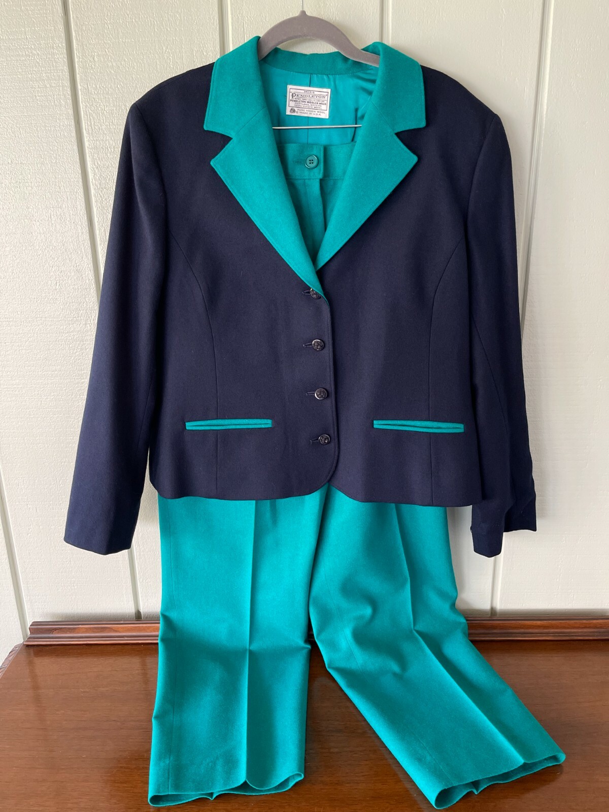 Vintage Miss Pendleton Suit Pant & Jacket Set – Size 6