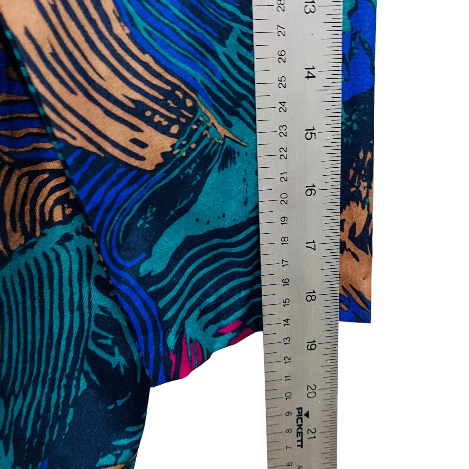 Librarian Secretary Skirt Suit SZ 8 10 Retro Geek Goddess Missing Belt Colorful