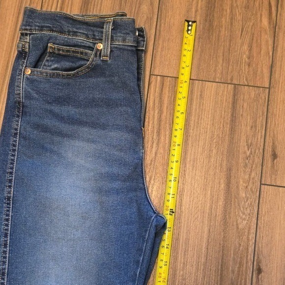 Signature b Levi Strauss Heritage High Rise Straight Crop Jeans Size 6